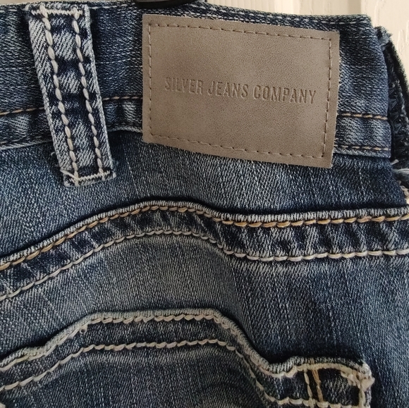 Silver Jeans Co. Zac 38×30 Boot Cut Relaxed Fit Indigo Wash New without Tag - Picture 4 of 9